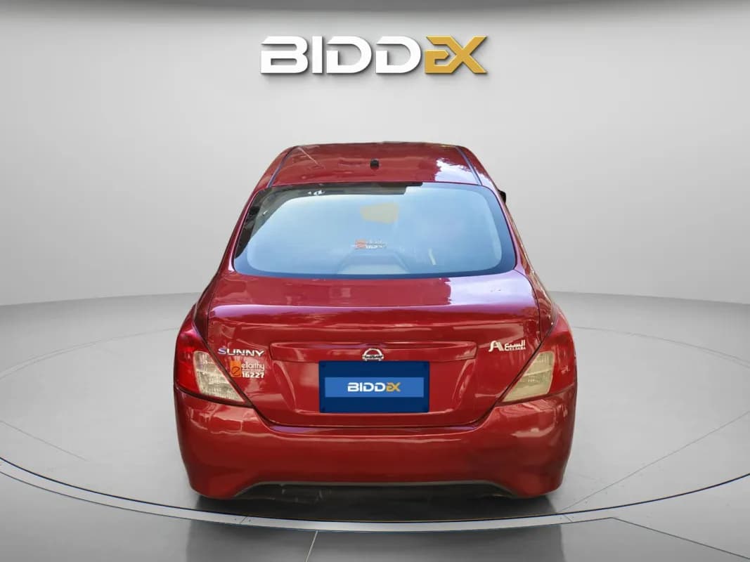 Nissan Sunny 2022 1st Category Red Automatic — Used
