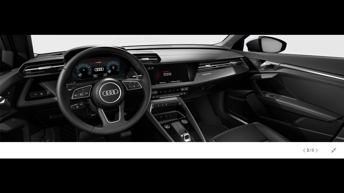 Audi A3 2024 اس لاين فضي أوتوماتيك — جديدة