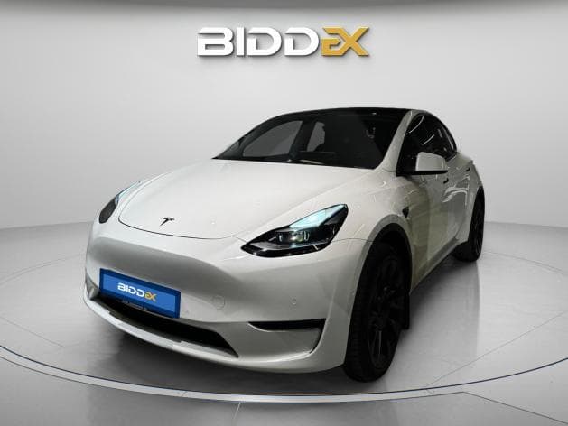 Tesla Model Y 2022 Long Range 4WD White Automatic — Used