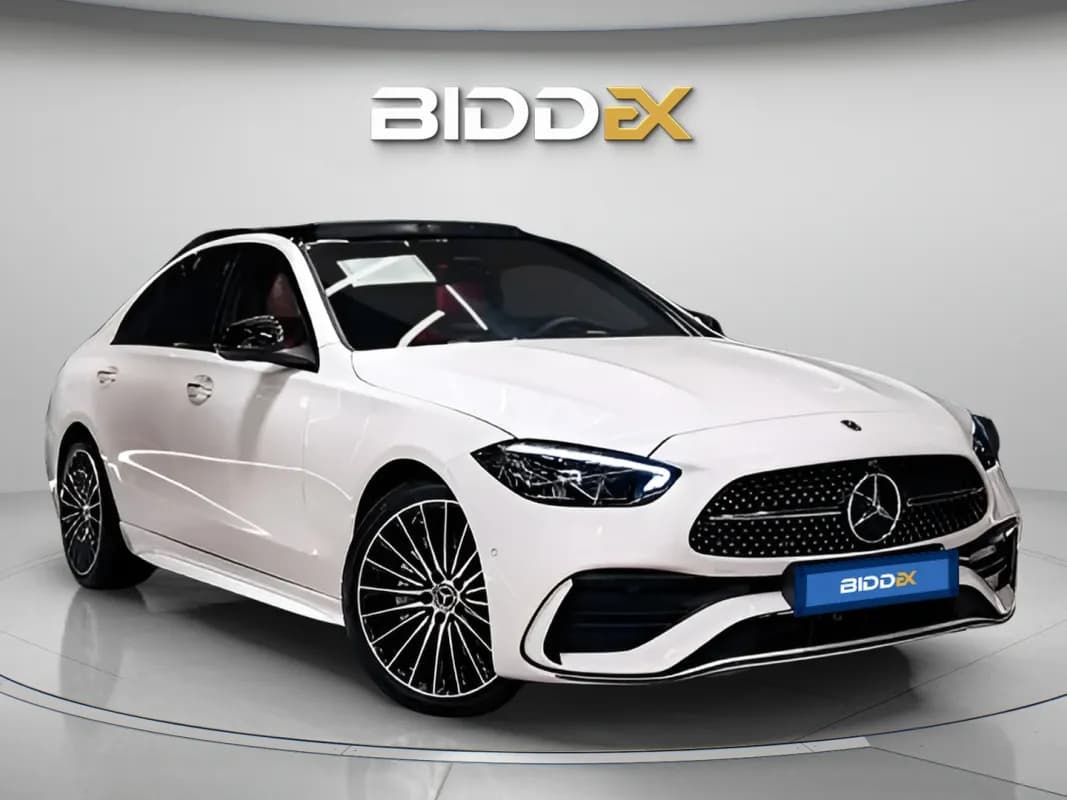 مرسيدس بنز C200 2025 افنتجارد أبيض أوتوماتيك — جديدة