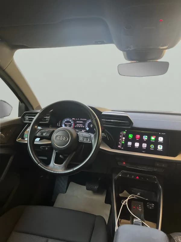 Audi A3 2022 Sedan Black Automatic — Used