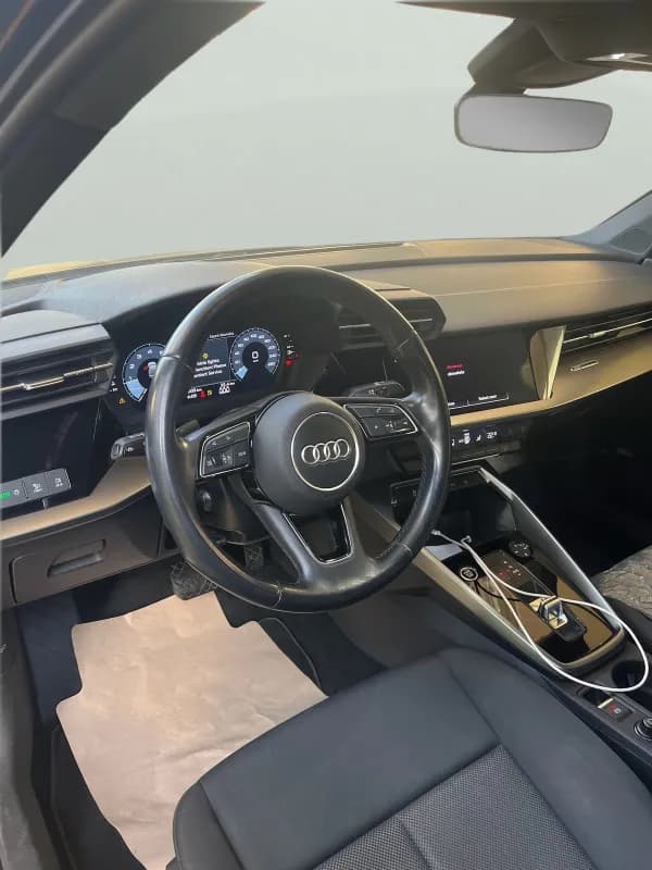 Audi A3 2022 Sedan Black Automatic — Used