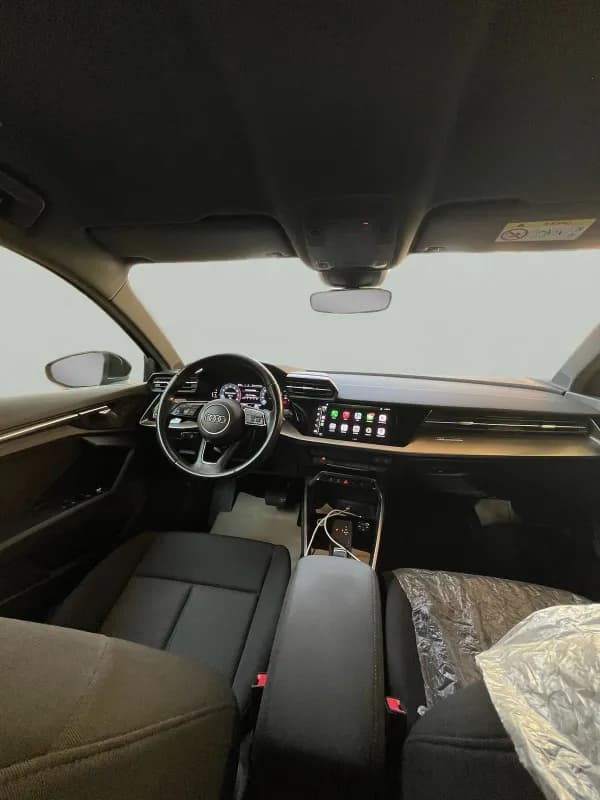 Audi A3 2022 Sedan Black Automatic — Used