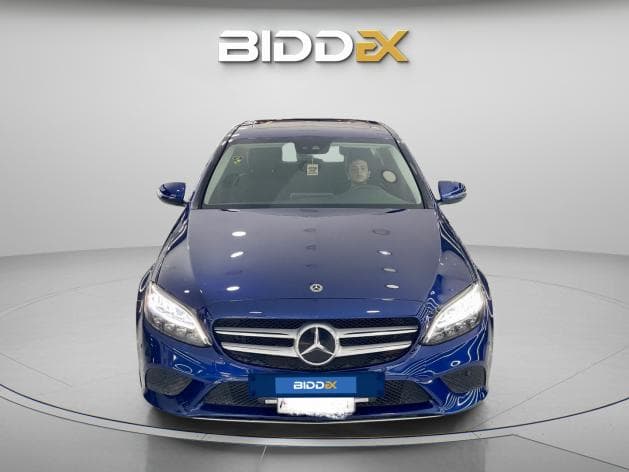 مرسيدس بنز C180 2021 كلاسيك أزرق أوتوماتيك — مستعملة