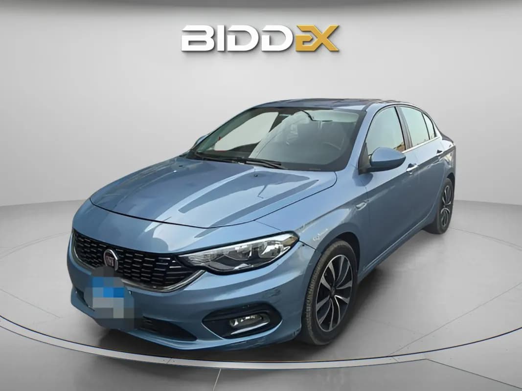 Fiat Tipo 2018 Highline Sky Blue Automatic — Used