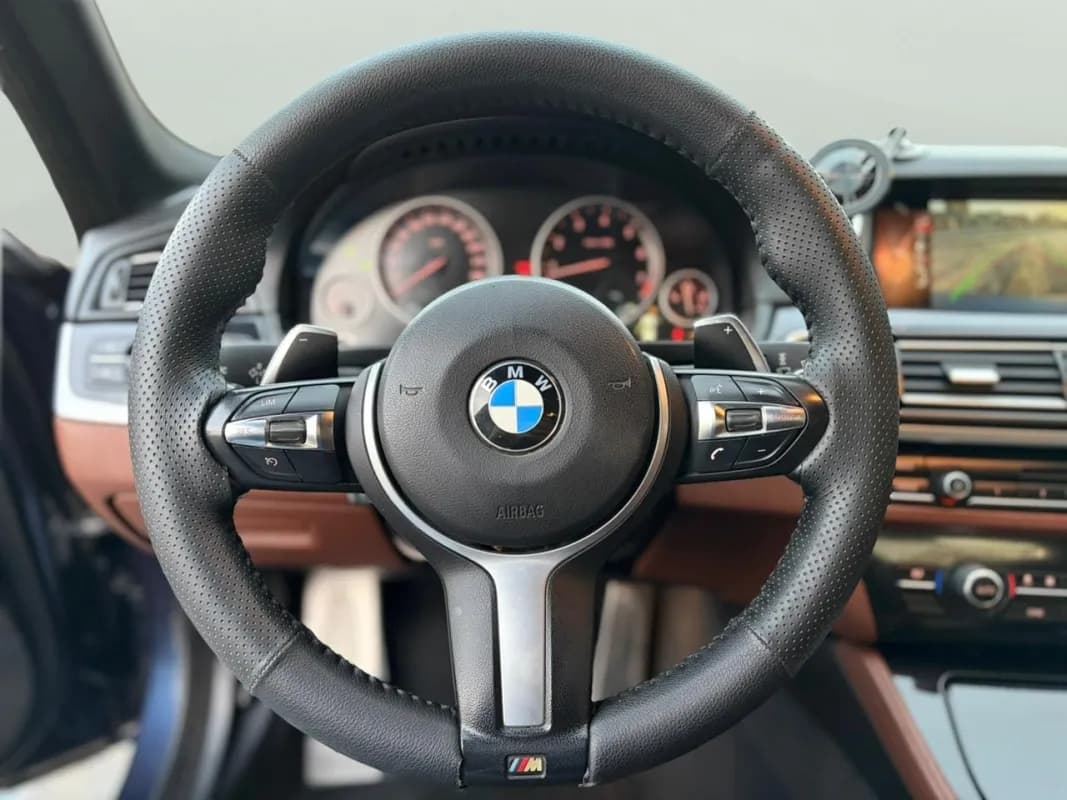 BMW 520i 2017 M Sport Blue Automatic — Used