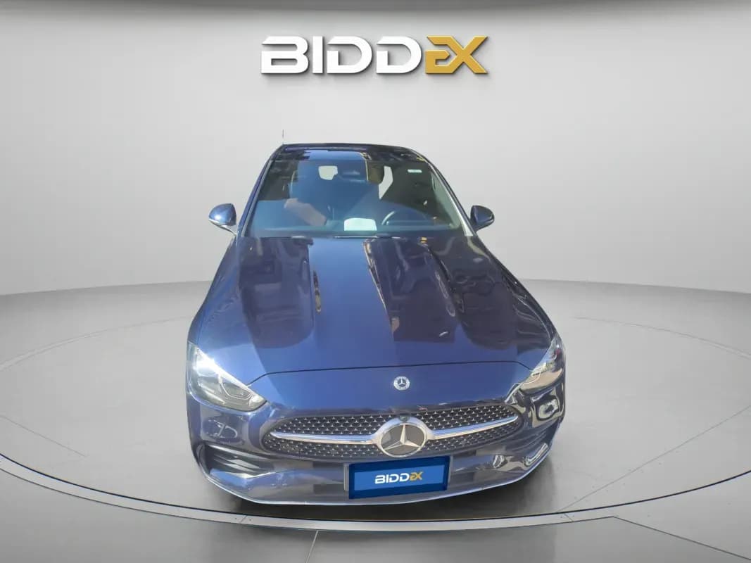 مرسيدس بنز C180 2023 ايه ام جي أزرق الداكن أوتوماتيك — مستعملة