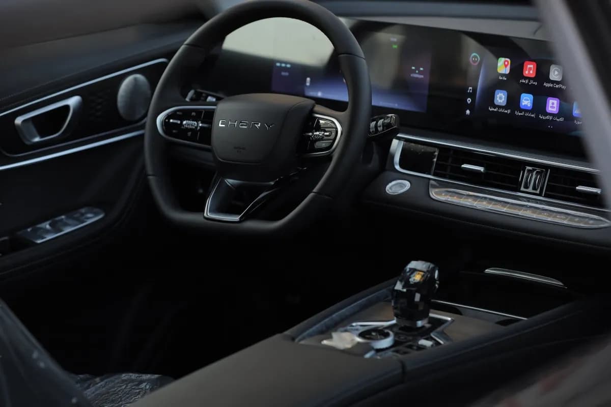 شيري تيجو 7 برو ماكس 2026 فلاجشيب أسود قابض مزدوج — جديدة